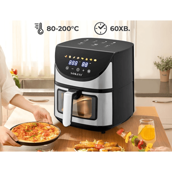 აეროგრილი 7-ლიტრა SOKANY SK-10031