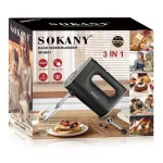 ხელის მიქსერი ბლენდერის საცმით SOKANY SK-6641 - Görsel 2