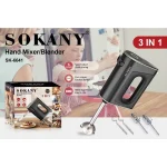 ხელის მიქსერი ბლენდერის საცმით SOKANY SK-6641 - Görsel 4