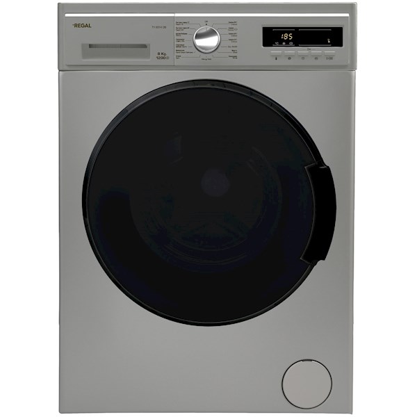 სარეცხი მანქანა 8 Kg Regal TY8514DS Silver