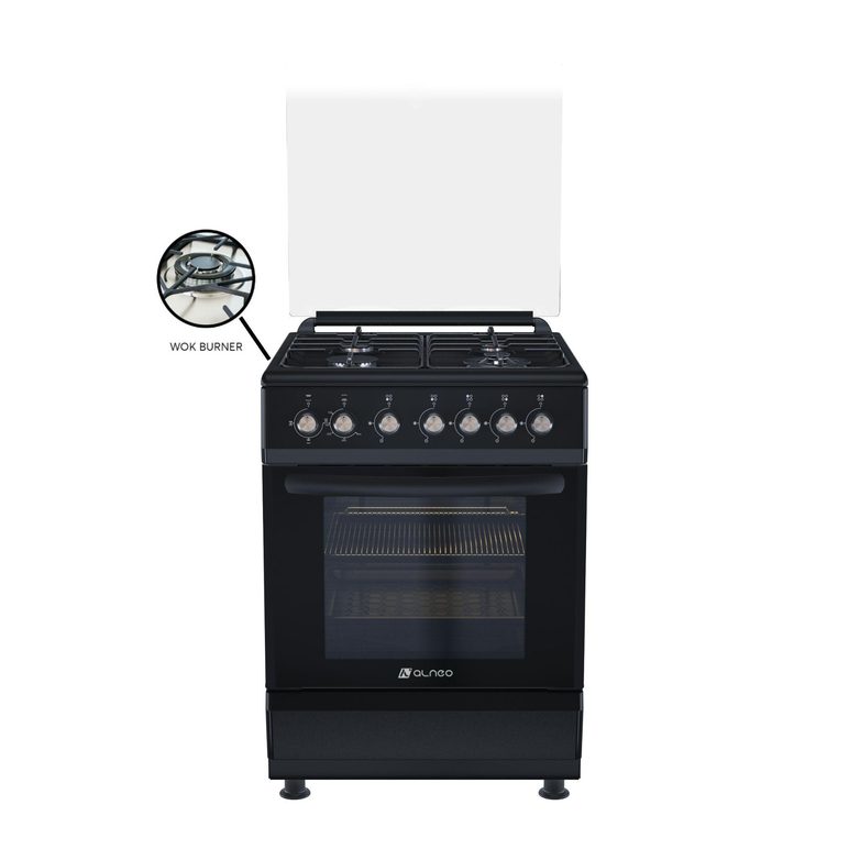 Плита ALNEO 6070 BLACK FFD FAN WOK4