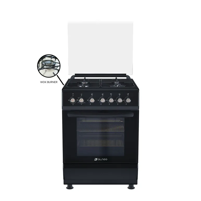 Плита ALNEO 6070 BLACK FFD FAN WOK4