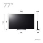 Телевизор LG OLED77C36LC