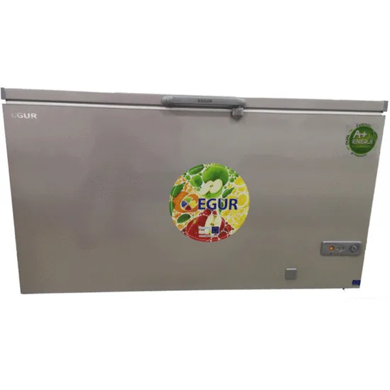 Dondurucu buzdolabı EGUR D400DF Gümüş